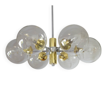 Vintage Redesign Pendant Light / Accent Hanging Lamp / Sputnik Chandelier