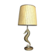 Vintage brass seahorse lamp