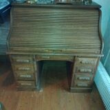 English cylinder desk