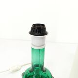 Lampe scandinave verte en verre Kosta Hans-Owe Sandeberg Suède 1960