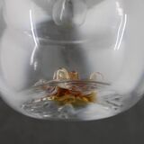 1970s Glass Murano Pendant Light , Italy