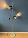 Cream taupe 70s vintage Philips space age floor lamp