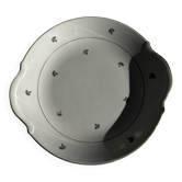 Plat à tarte ancien 2 anses motifs de blés dorés D28