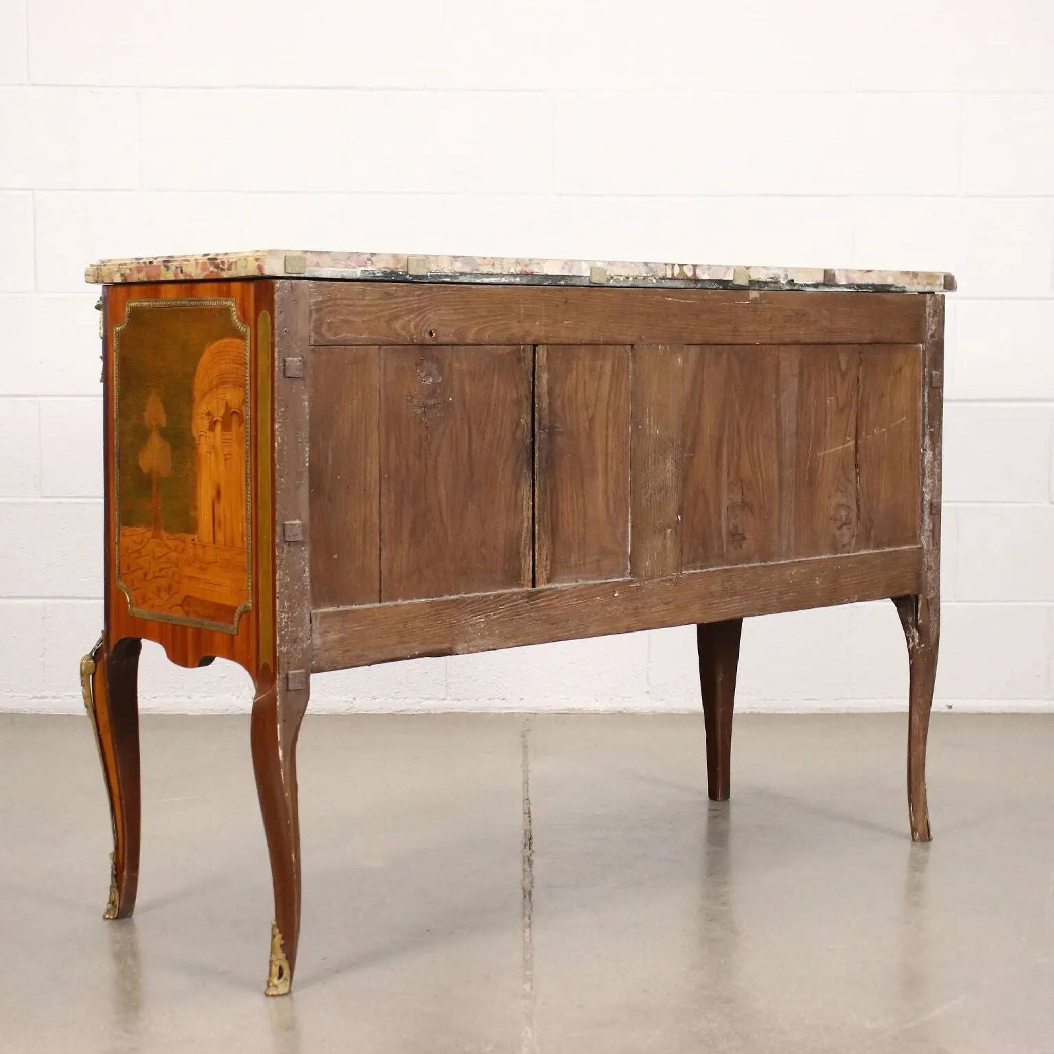 Neoclassical maple commode, France, 18th century