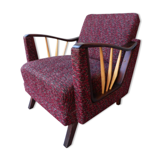 Chair purple vintage 1950 s