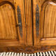 Antique sideboard in light solid wood