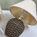 Pair of bedside lamps
