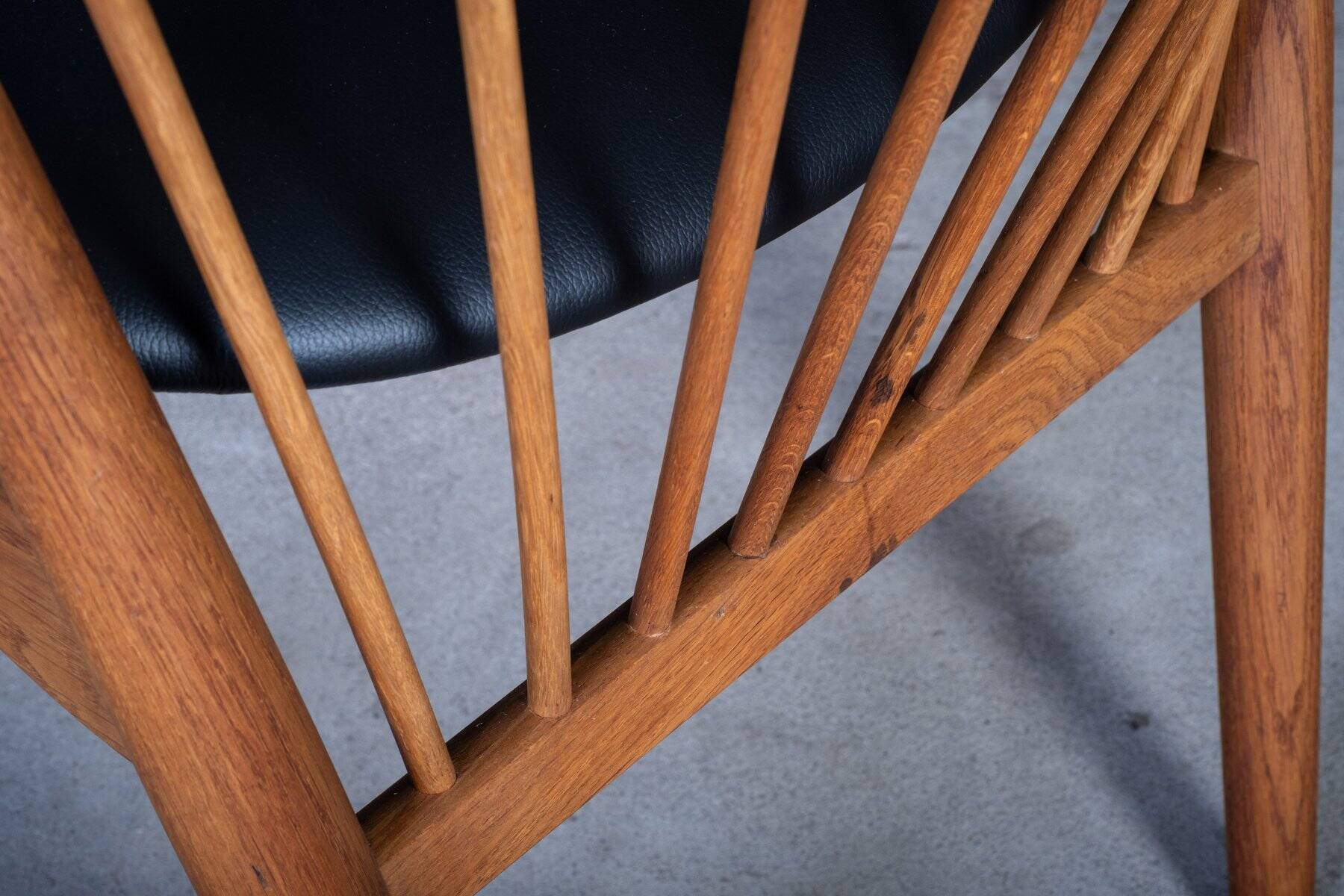 Teak and Oak Chair by Helge Sibast for Sibast Møbelfabrik, Denmark, 1960s