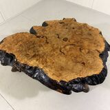 Large tree trunk coffee table by Frank Armich Canada