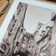 Montluçon, Allier, photo print from 1942.