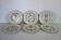 Set of 6 vintage Esso advertising plates