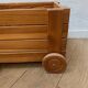 Wooden tier trolley