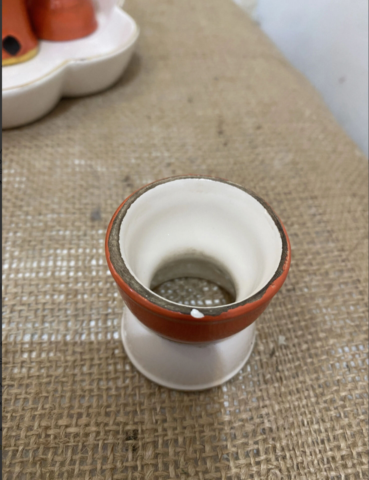 Rare Art Deco egg service Pierrot – Robj – Ceramics