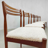 Midcentury design Bovenkamp dining chairs Severin Hansen