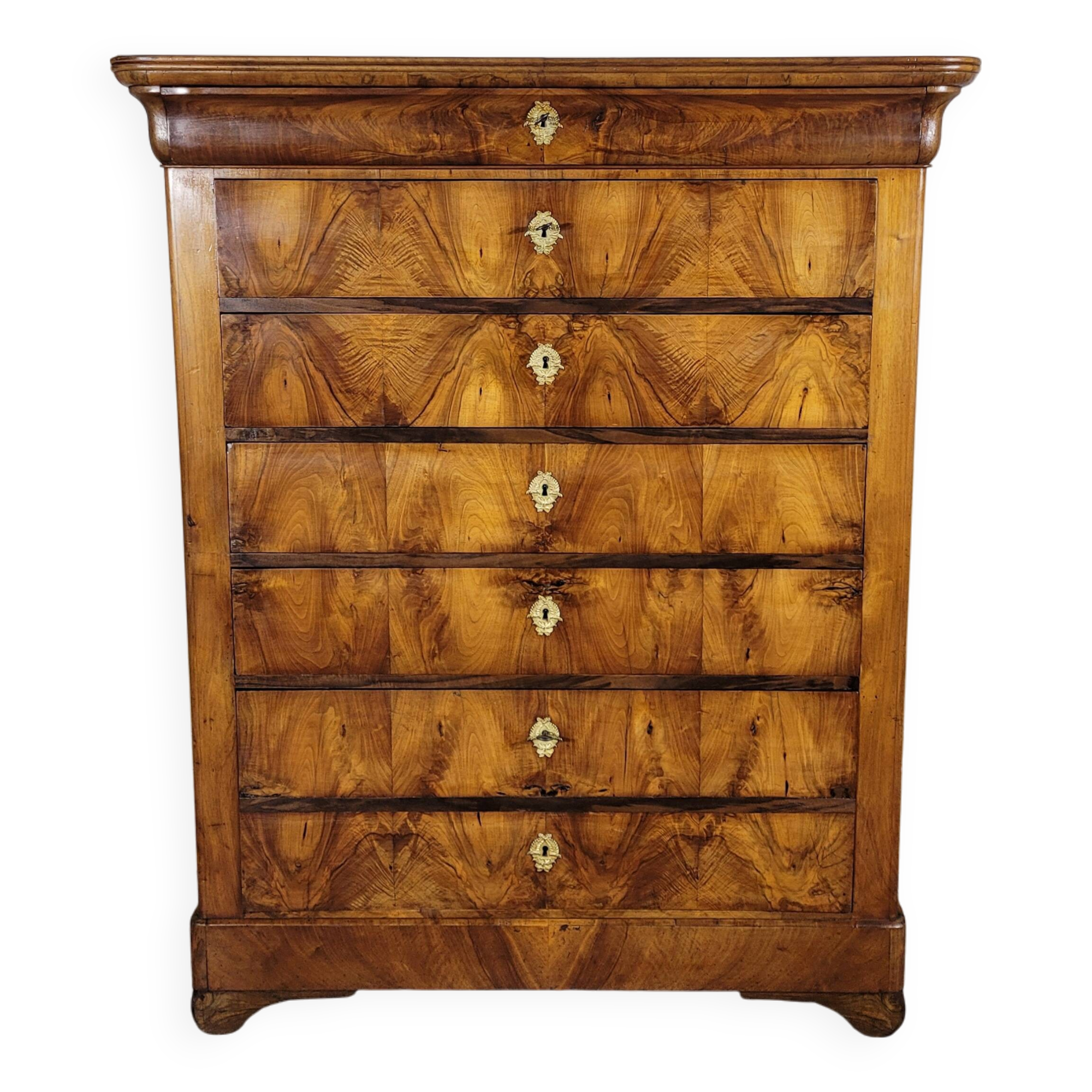 Semainier grande commode Louis Philippe