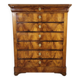 Semainier grande commode Louis Philippe