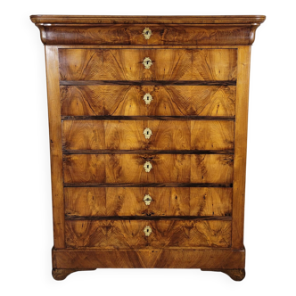 Large Louis Philippe chest of drawers