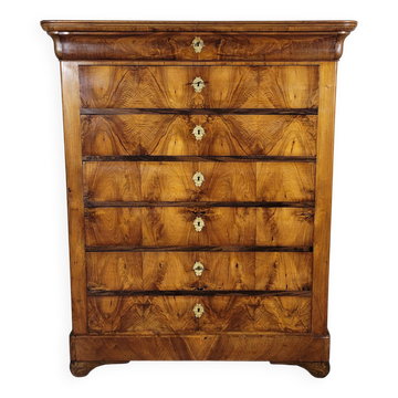 Large Louis Philippe chest of drawers