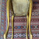 Florentine wooden side table