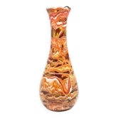 Vase moderne du milieu du siècle, en verre soda, conçu par J.S. Drost, Ząbkowice, Pologne, années 1970