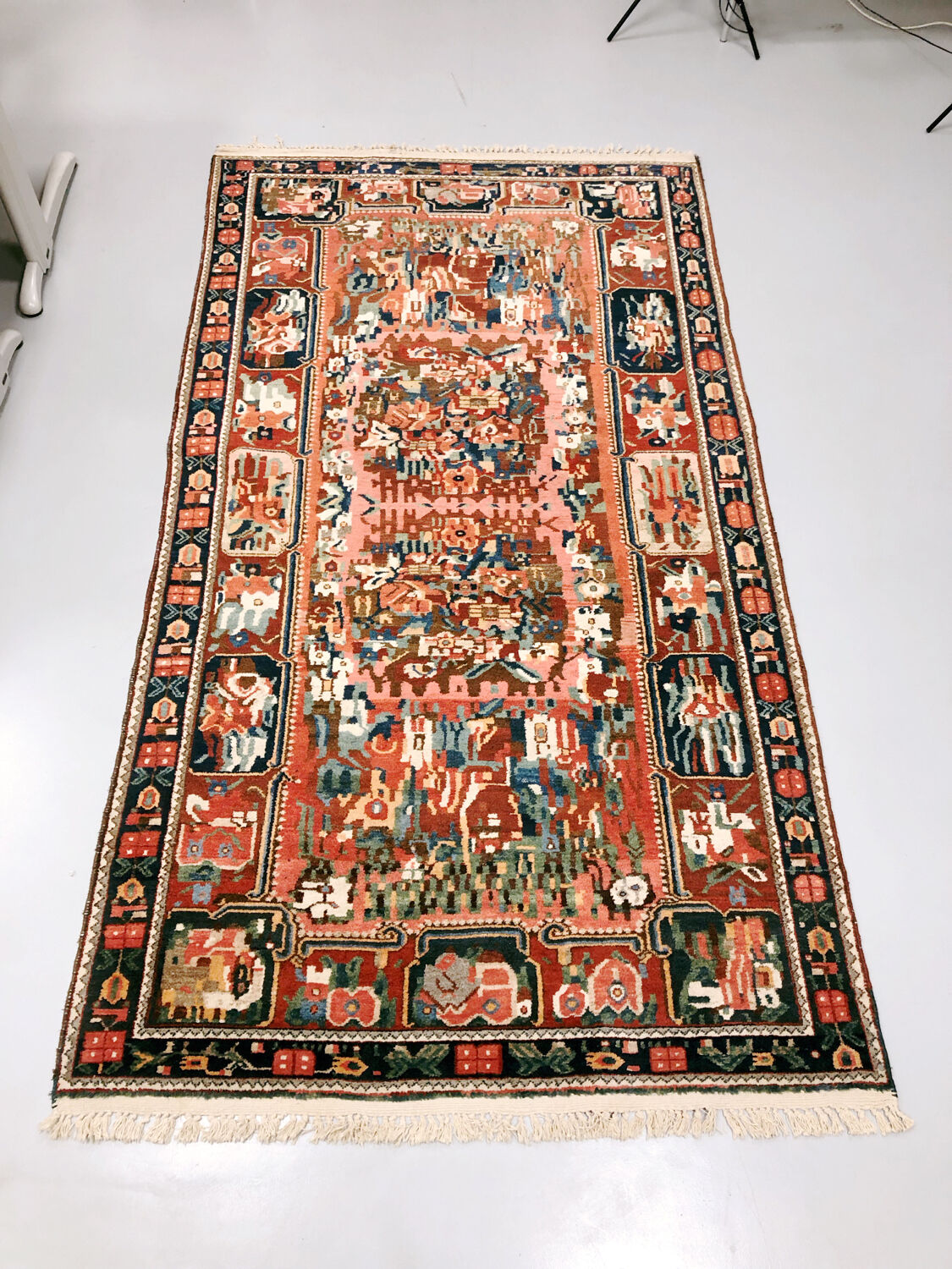 Vintage oriental rug