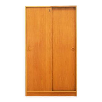 Ash wardrobe, Danish design, 1960s, manufacturer: Tage Mogensen