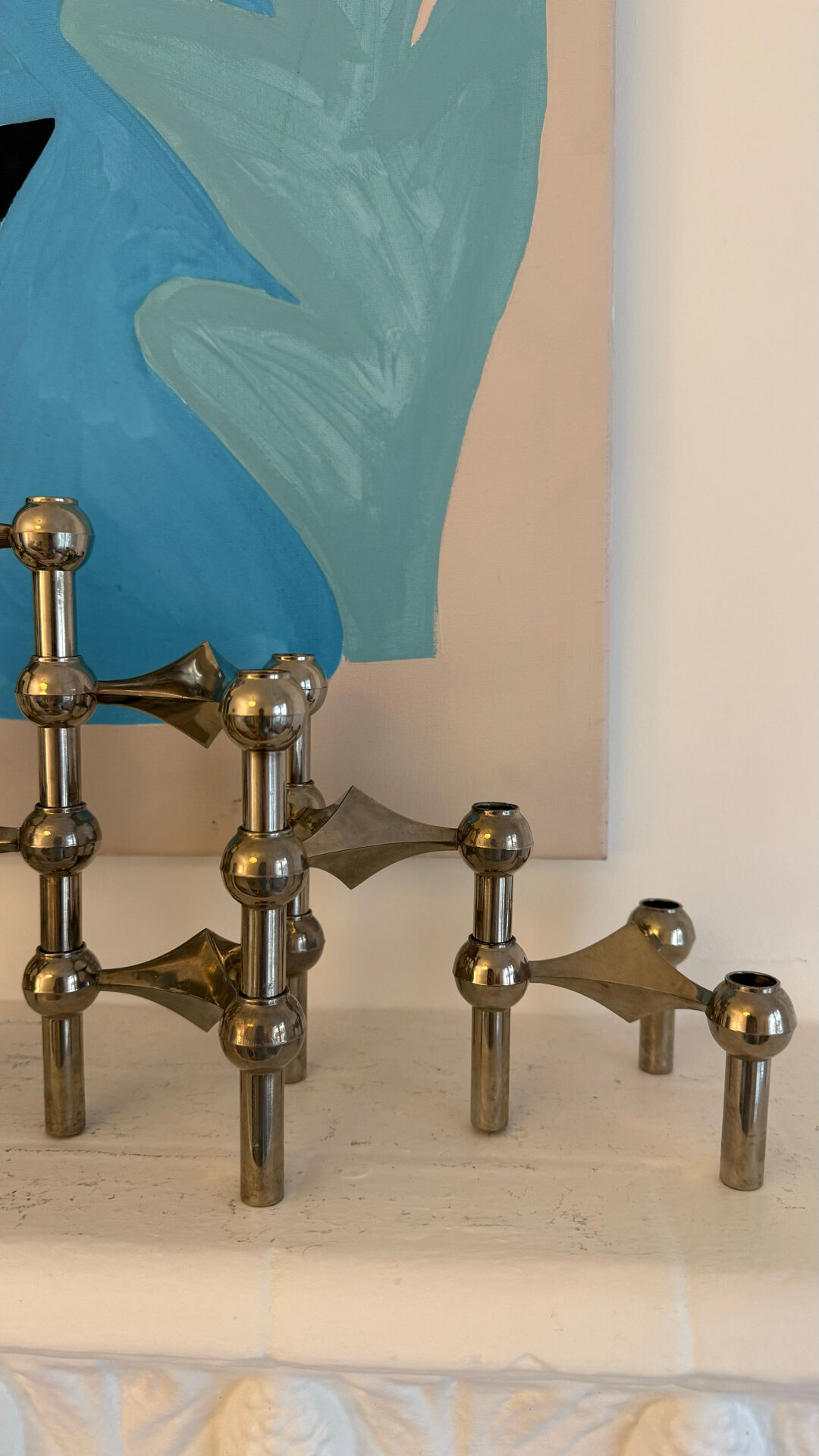 Set of 8 Stoff de Nagel candle holders