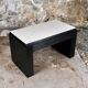 Art Deco style coffee table with cigar humidor, France, 1960s