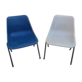 Pair of chairs by Robin Day Helli edition 60