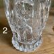 Vase en verre ciselé