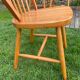 4 chaises scandinaves en bois clair