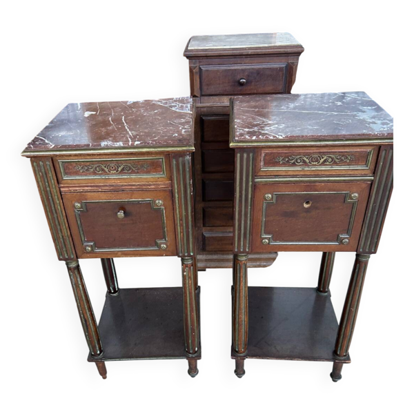 Table de chevet style Louis XVI