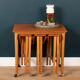Retro 1960s Poul Hundevad Teak Nest of Three Coffee Nesting Tables