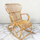Rockingchair rotin 1960