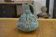 Designer ceramic vase in terracotta signed 1968