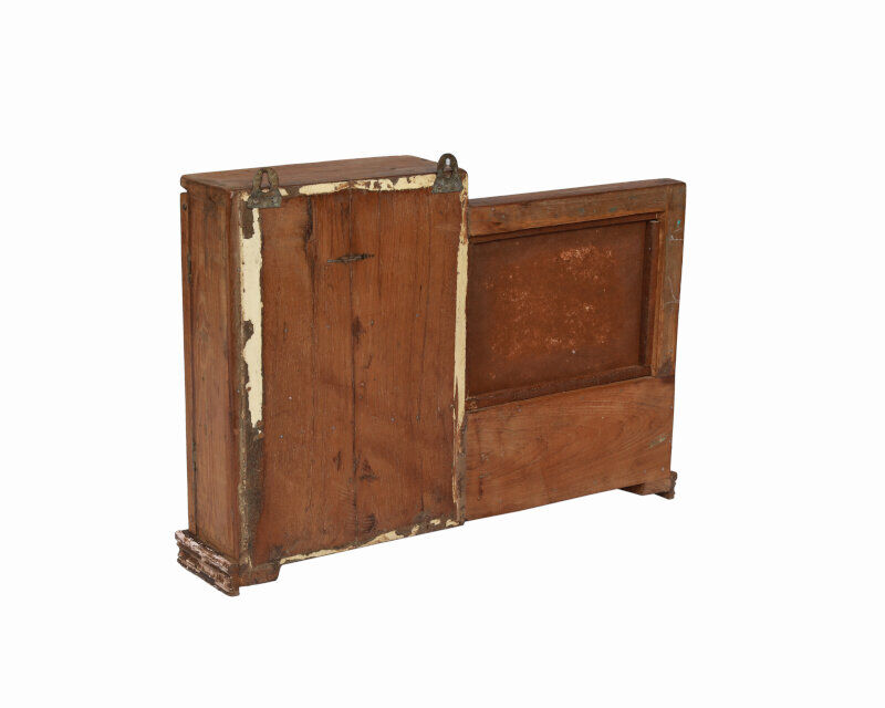 Ancient Mural Tablet Barbier Mirror Art Deco Piece of Origin India