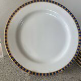 6 dessert plates Limoges France