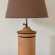 Lampe terracotta façon chanel vintage