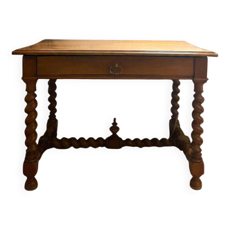 Louis XIII style table, 19th century period.