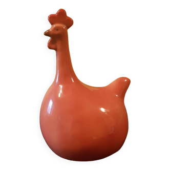 Ceramic hen.