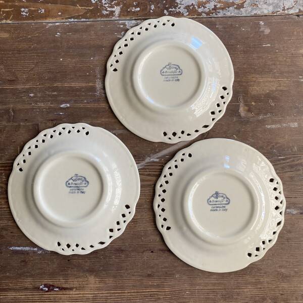 Assiette italienne x3