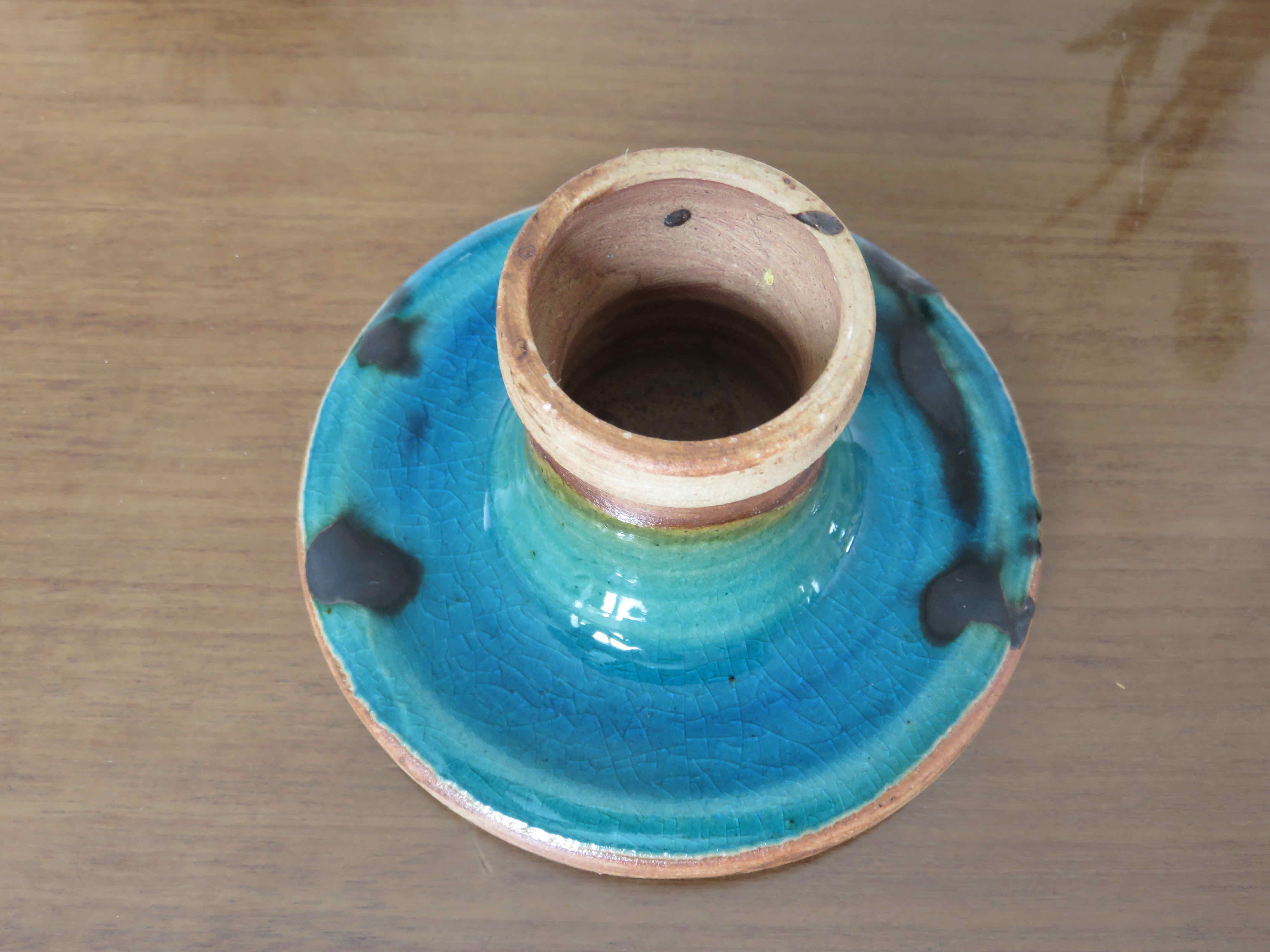 Candle holder " Grès du Colombier " 50s 60s