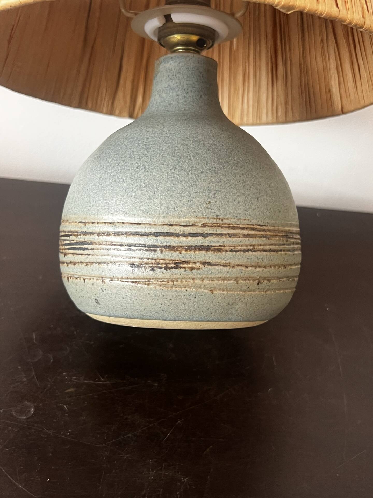 Ceramic lamp 1960 Jean Chatoney