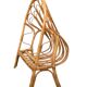 Children's rattan basket bed 1960