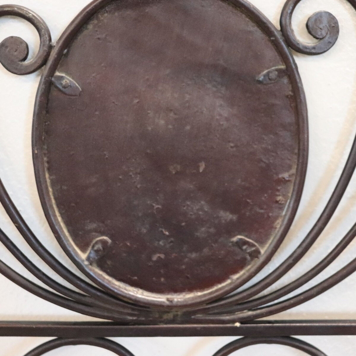 Pair Of Antique Headboards In Wrought Iron, Italy Early 19th Century