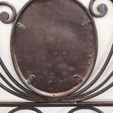 Pair Of Antique Headboards In Wrought Iron, Italy Early 19th Century