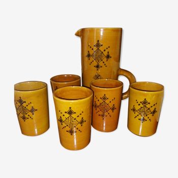 Ceramic broc set and cup
