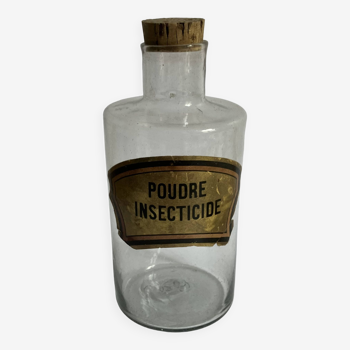 Apothecary bottle - Insecticidal powder