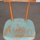 Vintage wooden chair produced by Ton, 1960
