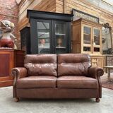 60s leather sofa